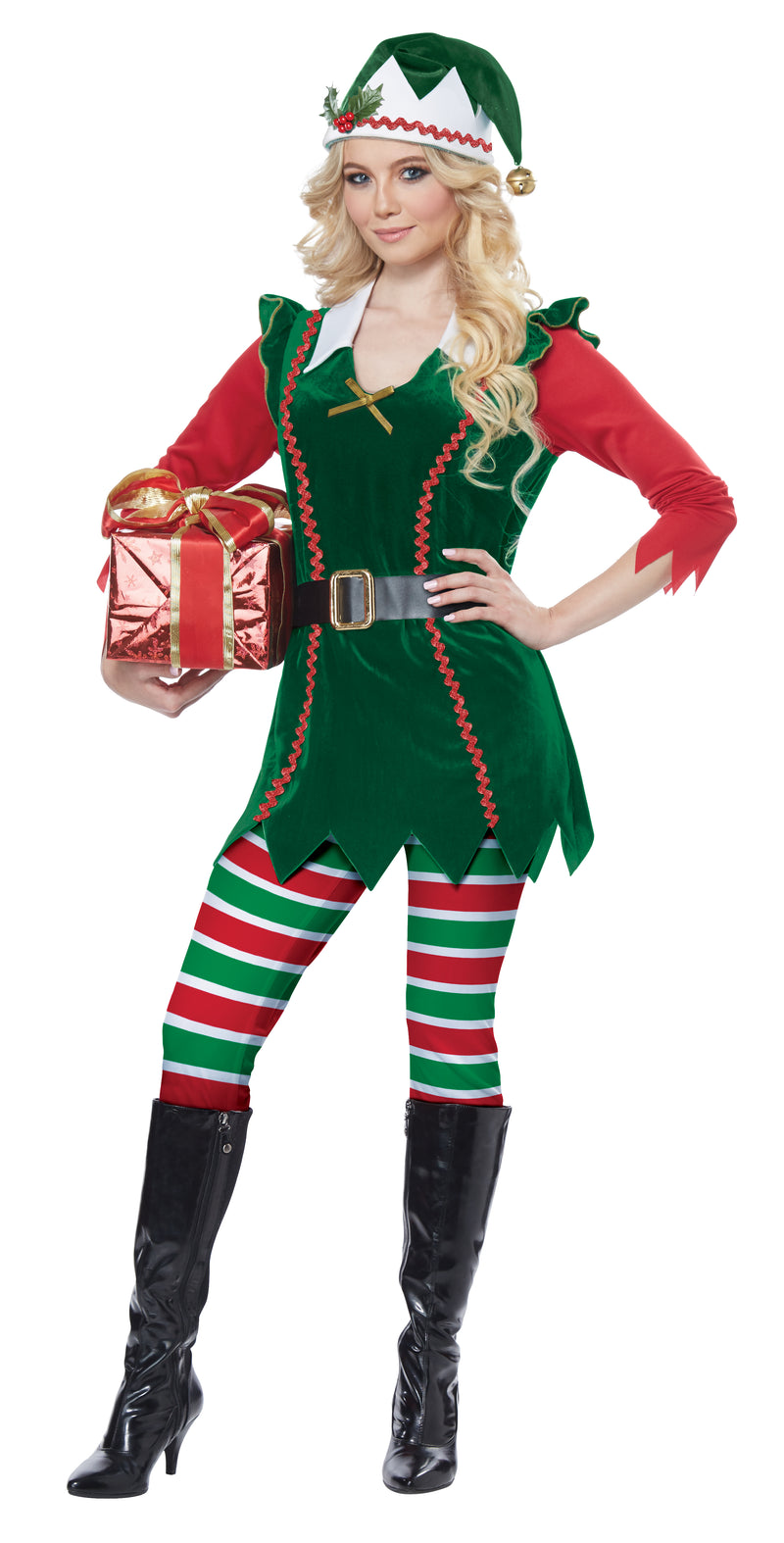 Festive Elf Costume Ladies Christmas outfit