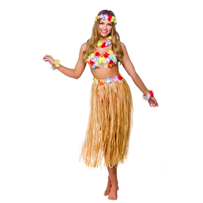 Ladies Hawaiian Party Girl Costume Kit