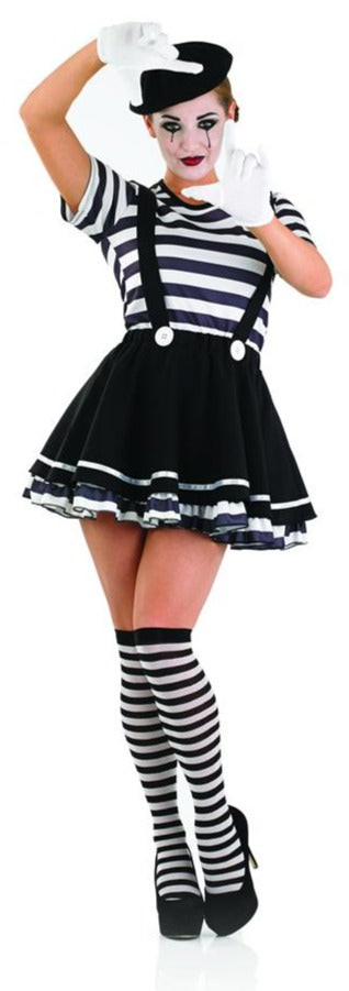 Ladies Mime Outfit