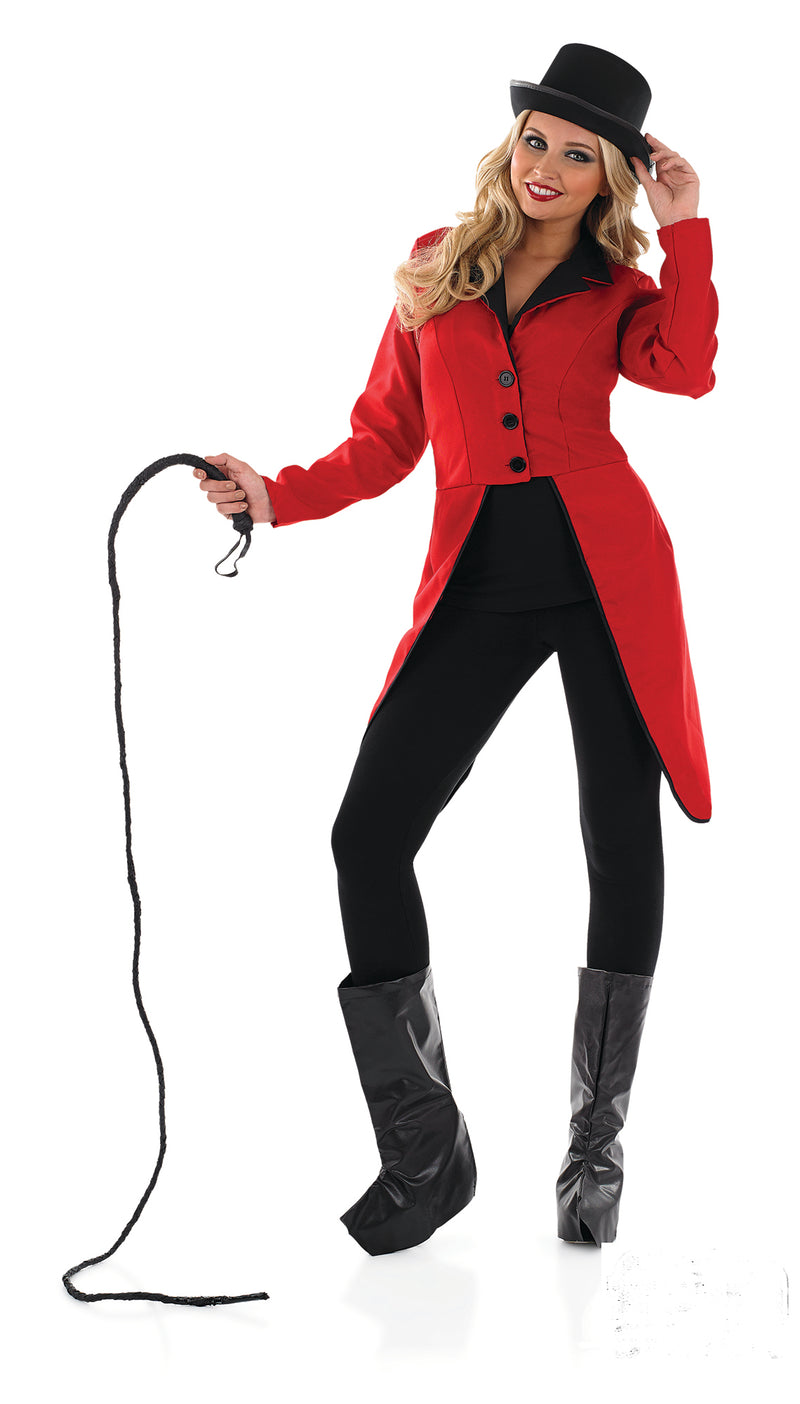 Ladies Ringmaster Jacket Red Outfit
