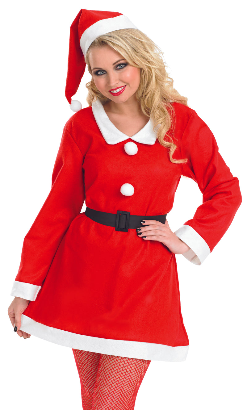 Ladies Santa Sweetie Costume for Christmas
