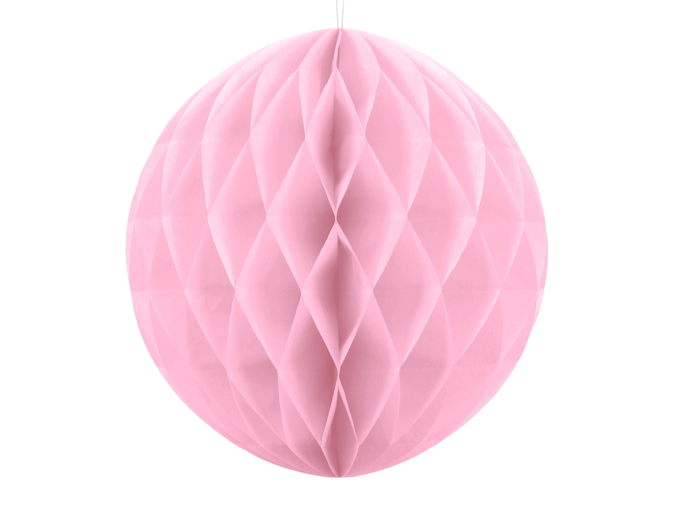 Light Pink Honeycomb Decoration 20cm