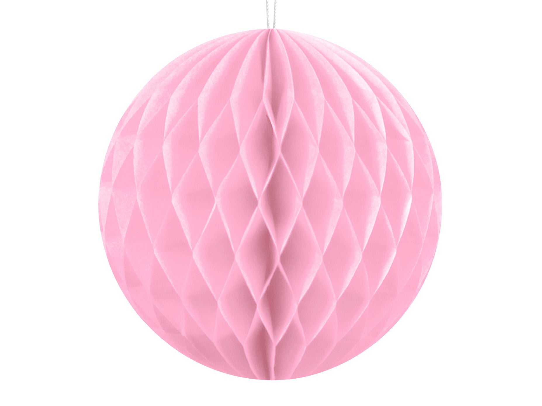 Light Pink Honeycomb Ball Party Decoration 10cm