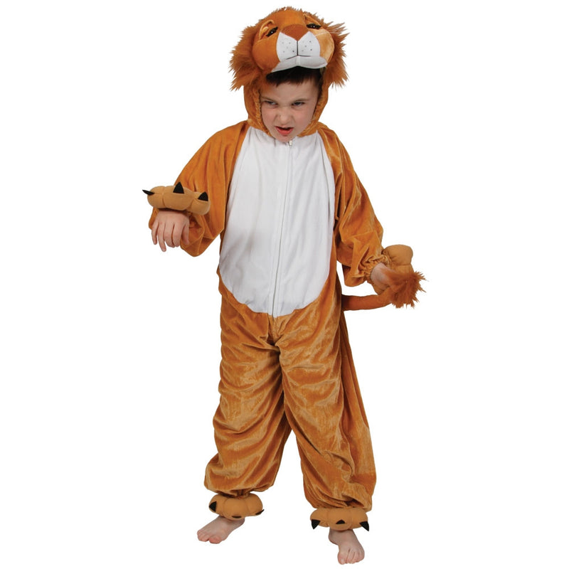 Lion Boogie Woogie Kids Jungle Animal Costume 