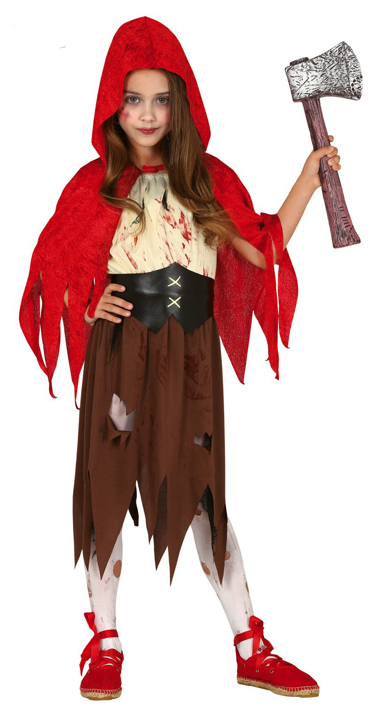 Little Dead Riding Hood Costume Girls