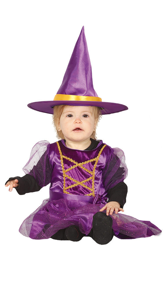 Little Purple Witch Toddler Halloween Costume
