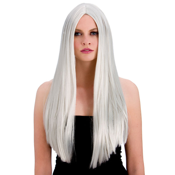 Long Silver Wig