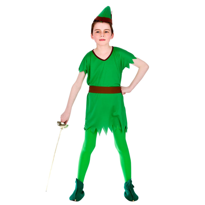 Peter Pan Lost Boy Robin Hood Elf Costume