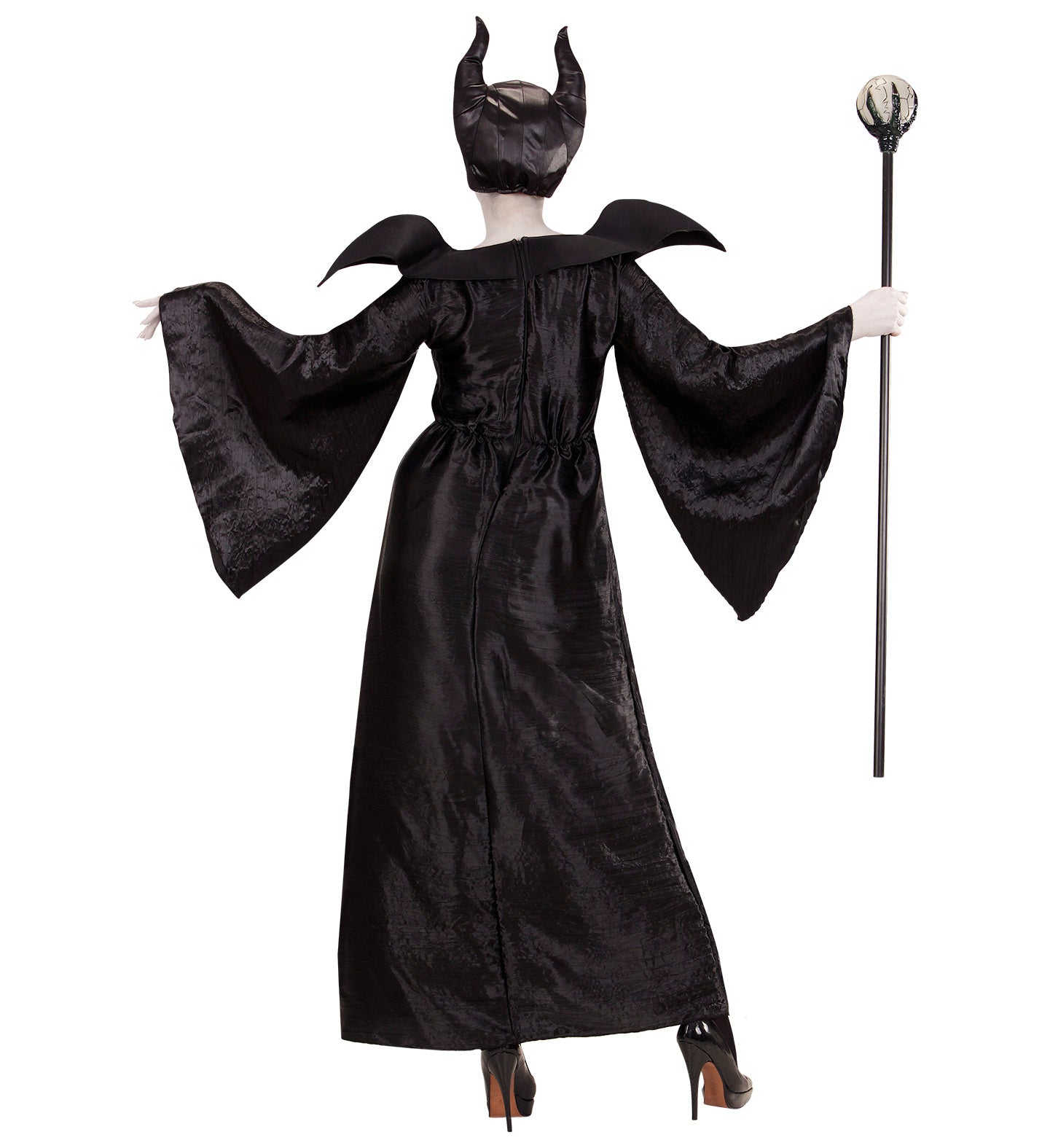 Malefica Costume Ladies Black rear