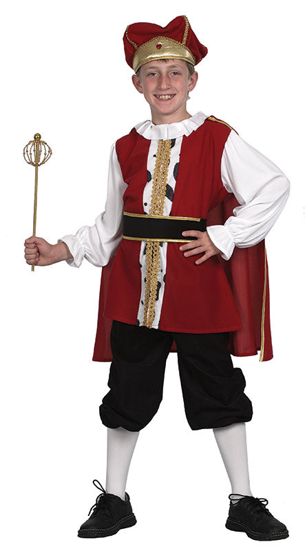 Medieval King Boys Tudor Costume