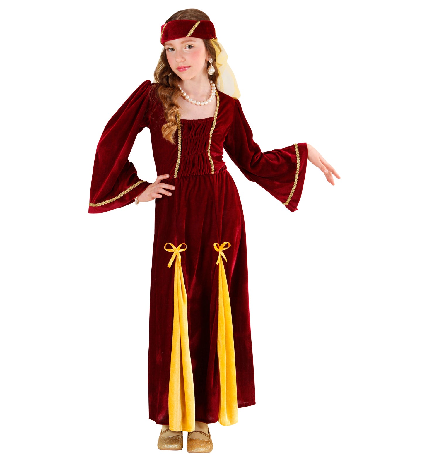 Girls deluxe Medieval Renaissance Princess Costume