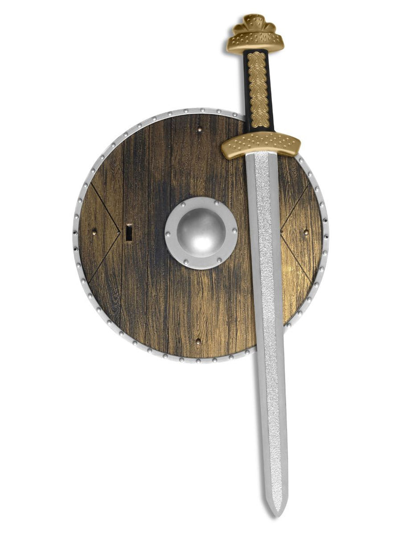 Medieval Sword Shield Weapon Set