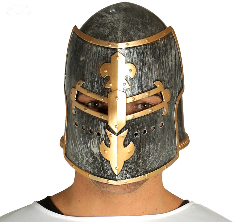 Medieval Knight Helmet Fancy Dress