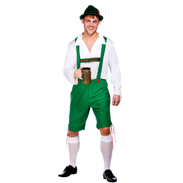 Men's Green Oktoberfest Fancy Dress Costume