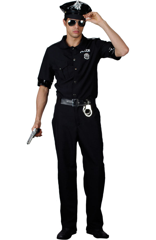 Men's New York Cop Fancy Dress Costume 