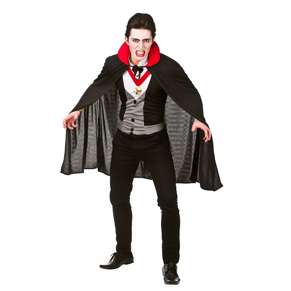 Mens Bloodthirsty Vampire Fancy Dress Costume 