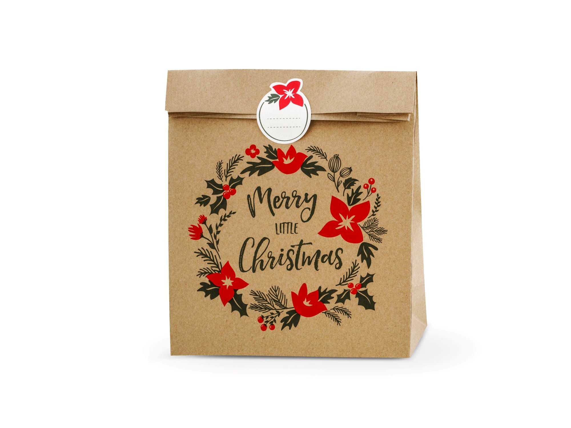 Merry Little Christmas Gift Bag