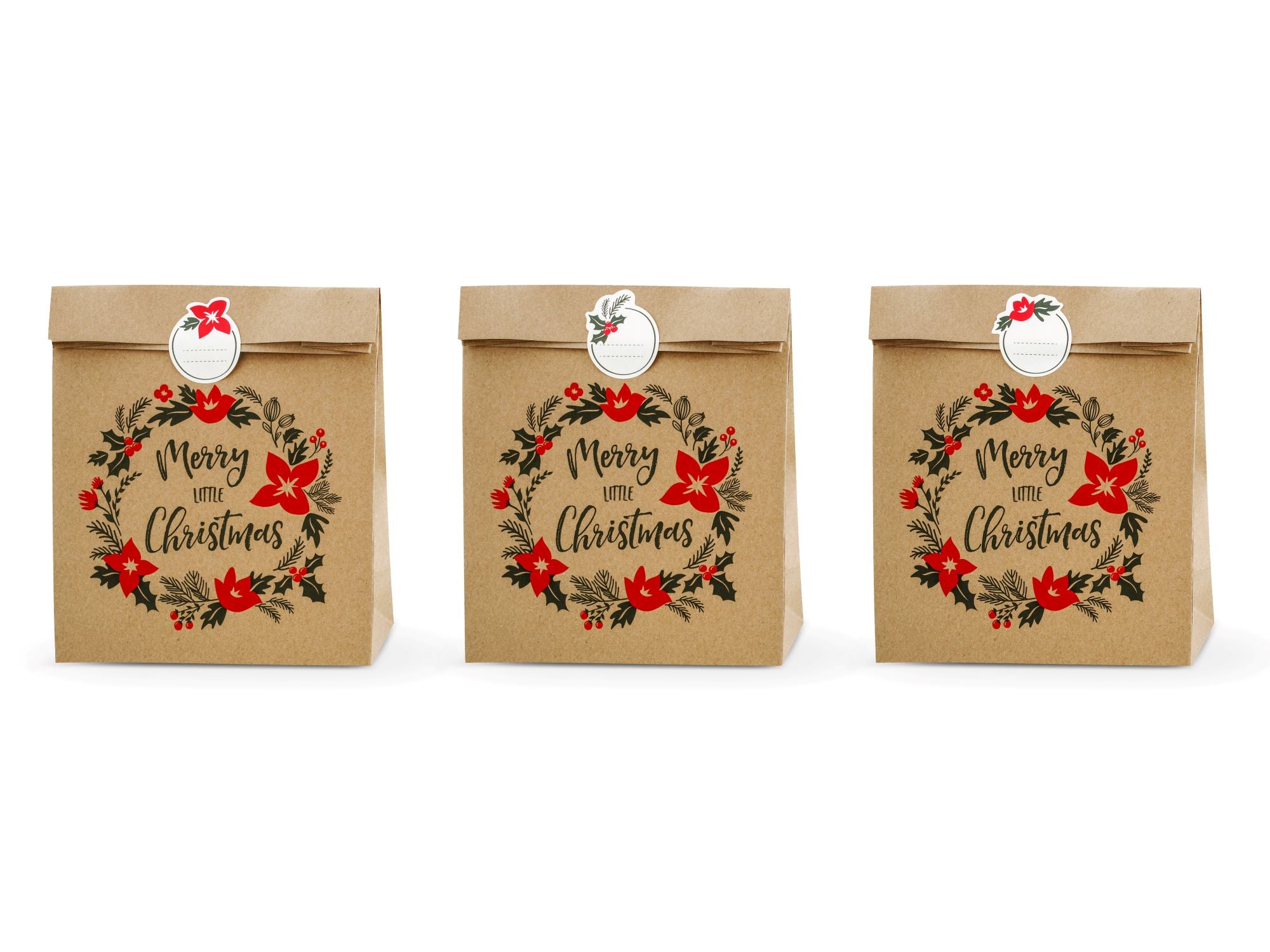 Merry Little Christmas Gift Bags