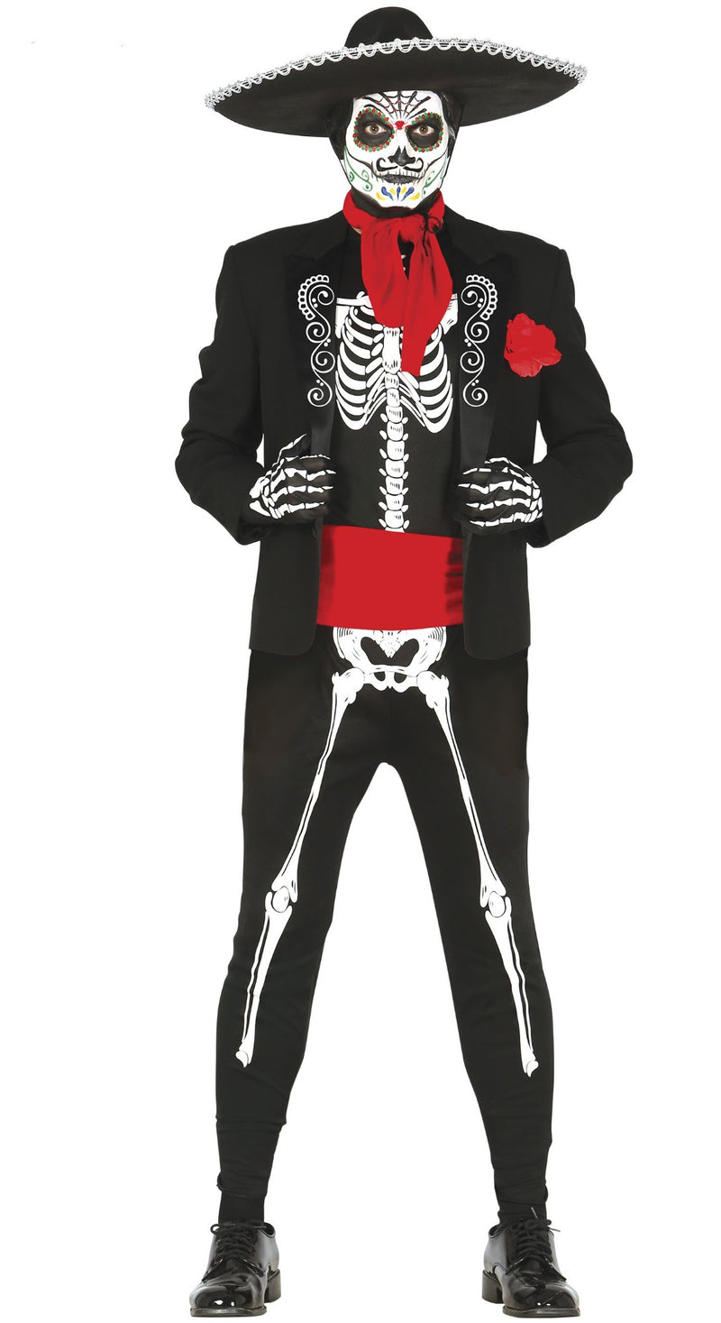 Mexican Skeleton Day of the Dead Costume