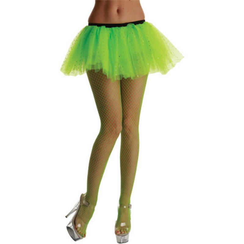Micro Diamond Tights Neon Green