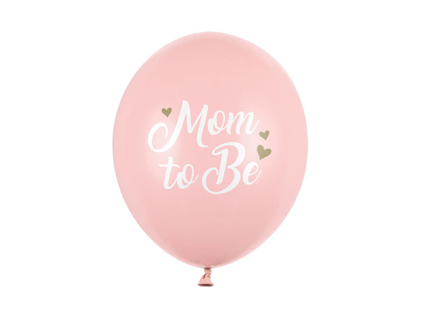 Mom to Be Latex Balloons Pink 