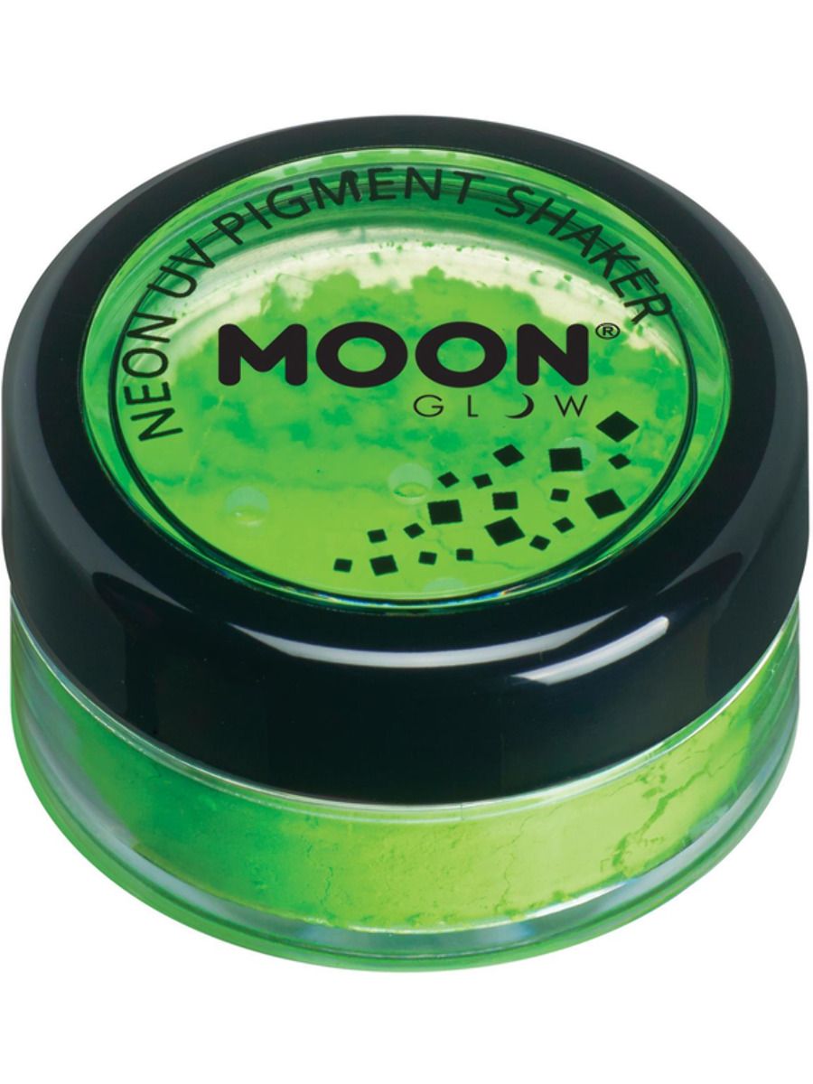 Moon Glow Neon UV Glitter Shaker Green