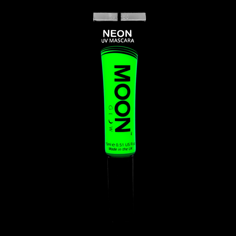 Moon Glow Neon UV Mascara Green 15ml