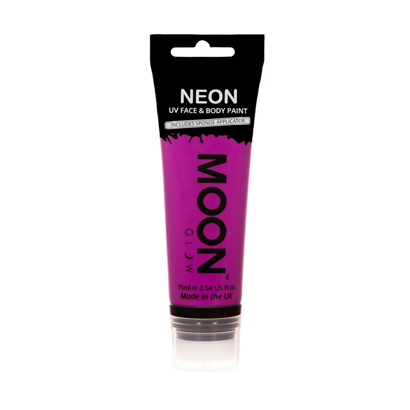 Moon Glow 75ml Neon UV Face & Body Paint Purple