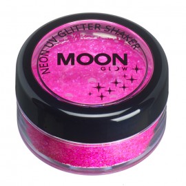 Moon Glow UV Glitter Shaker Magenta