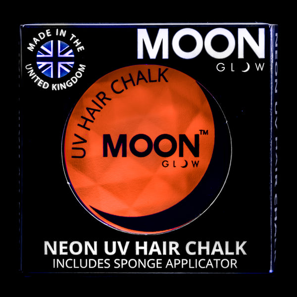 Moon Glow UV Neon Hair Chalk Intense Orange