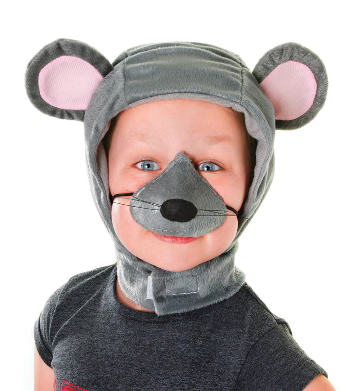 Children's Mouse Hood and Nose Set