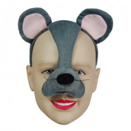 Mouse Animal Mask On Headband With Sound