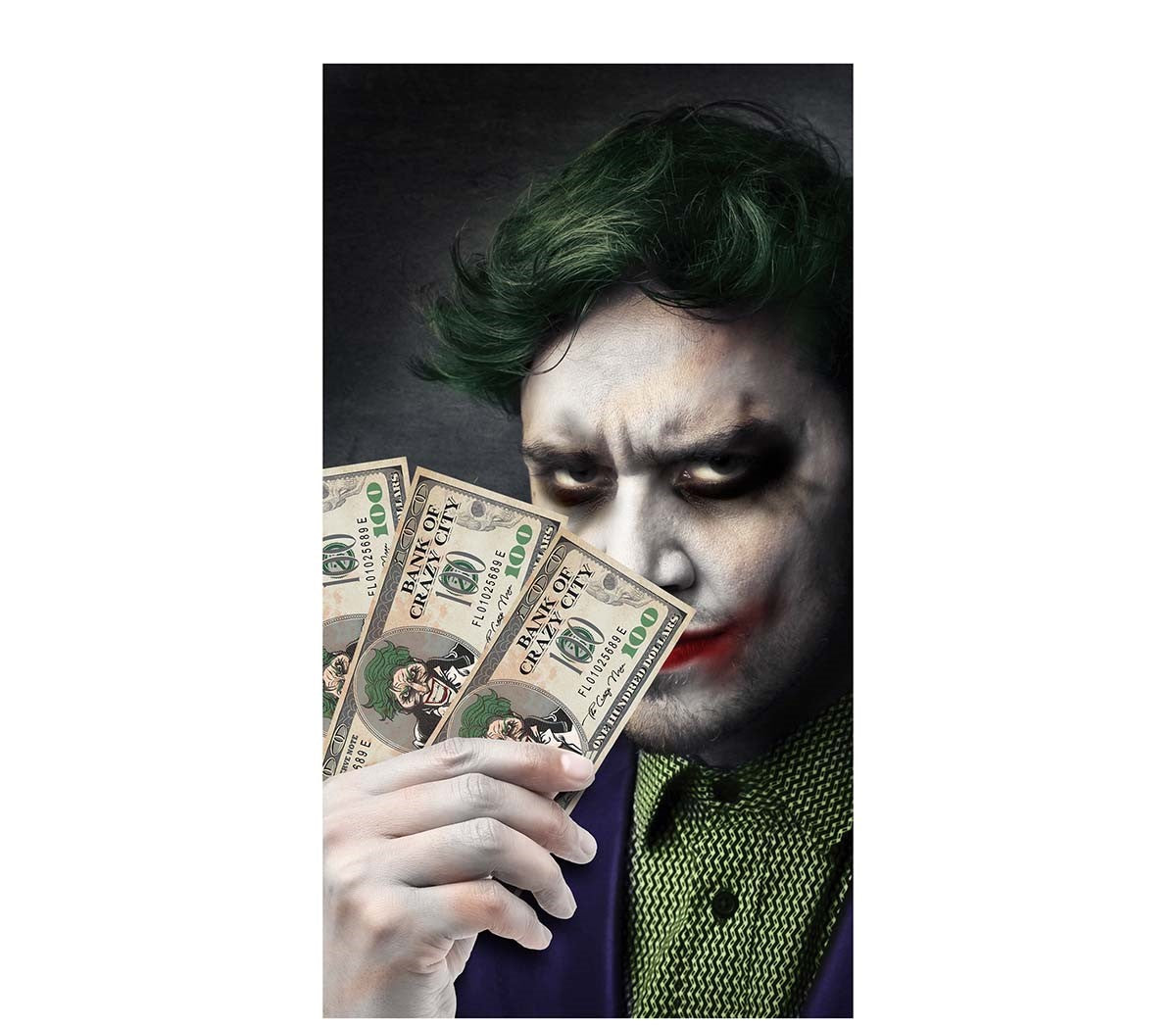 Mr Smile Joker Dollar Bills