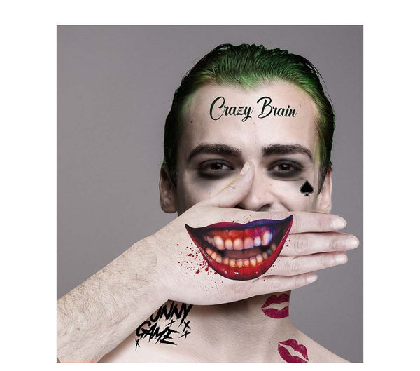 Mr Smile Joker Face Tattoo