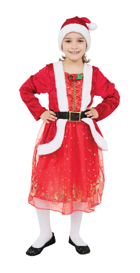 Mrs Santa Claus Girl Costume