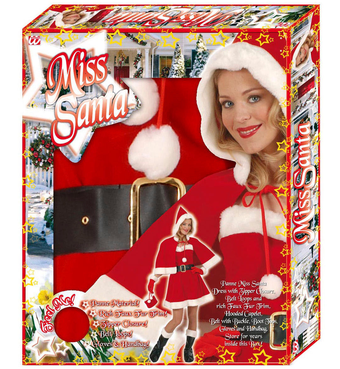 Mrs Santa Costume Professional Quality Boxed