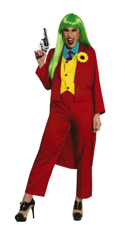 Mrs Smile Joker Film Costume Ladies