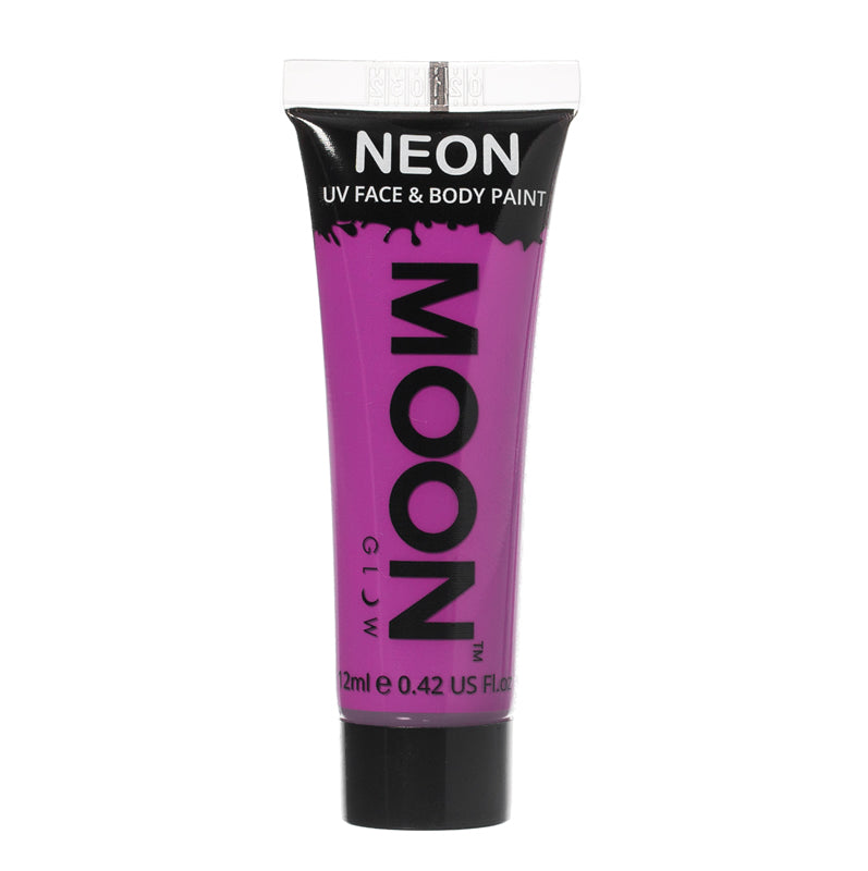 Moon Glow UV Intense Neon Face Paint Purple