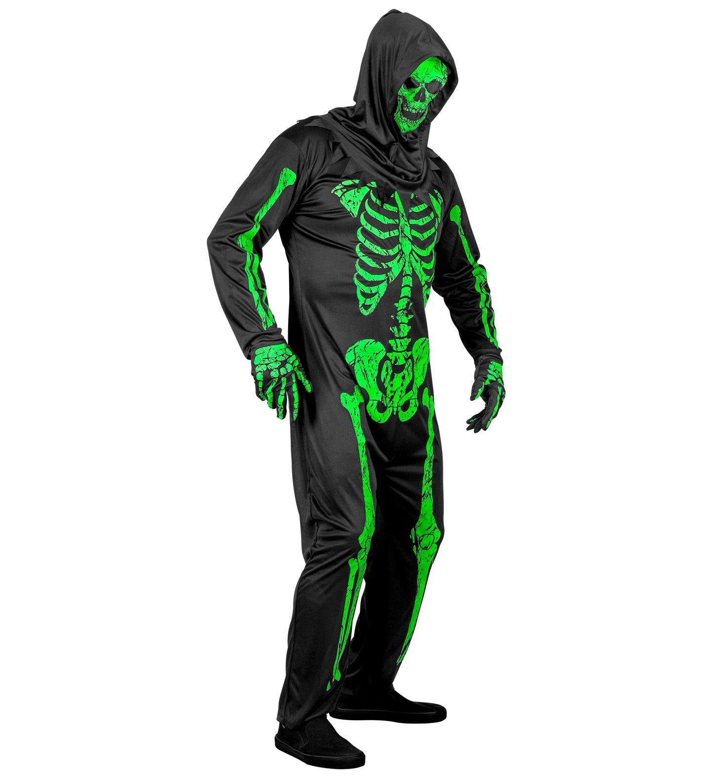 Neon Skeleton Costume Adult