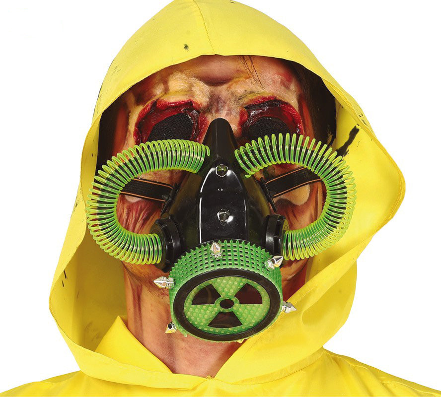 Neon Radioactive Gas Mask