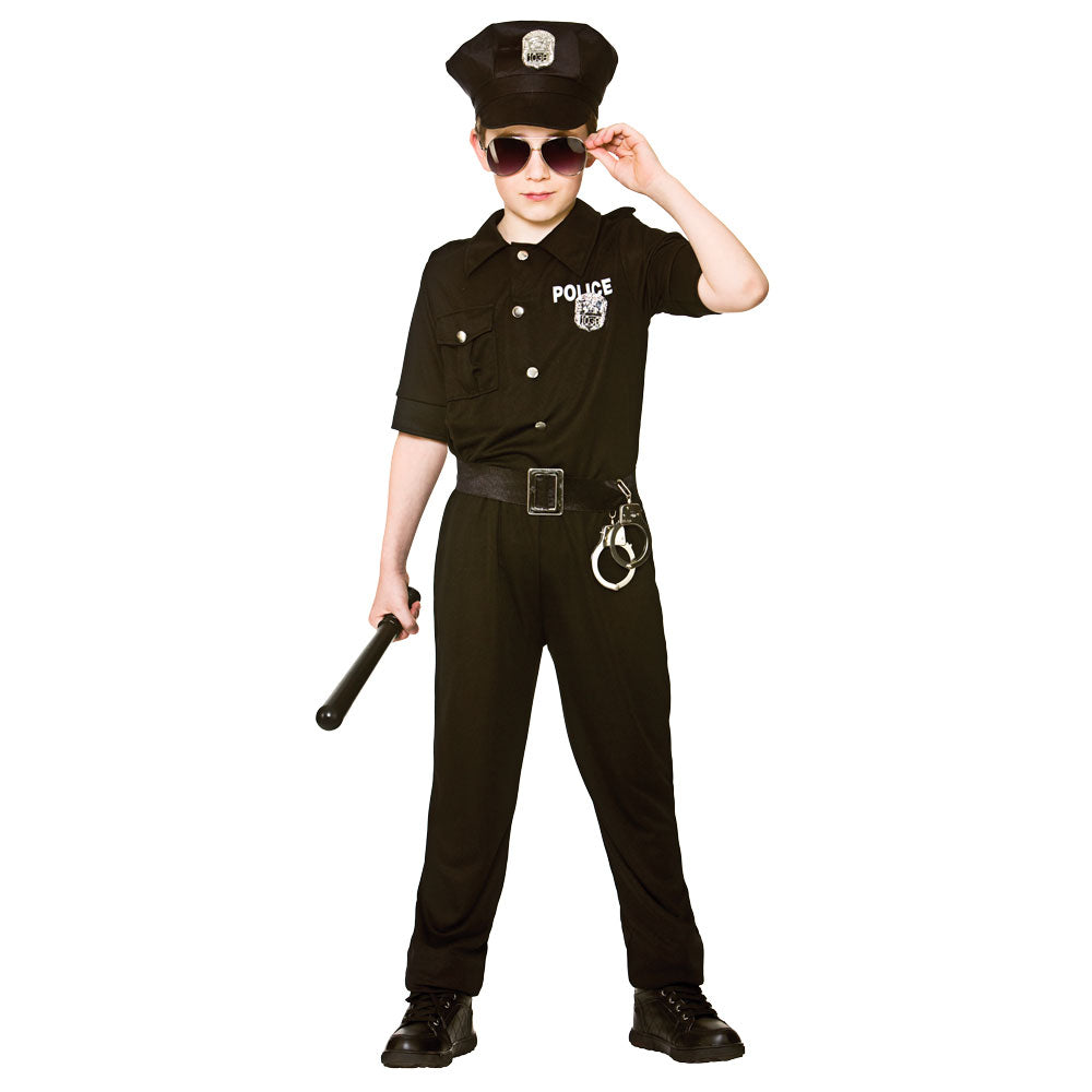 New York Cop Costume Boys