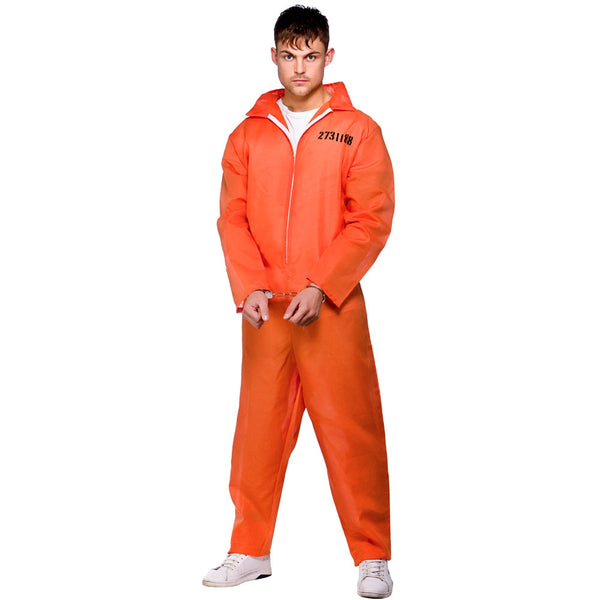 Orange Convict Suit Costume