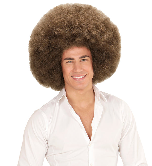 Oversized Afro Wig Brown