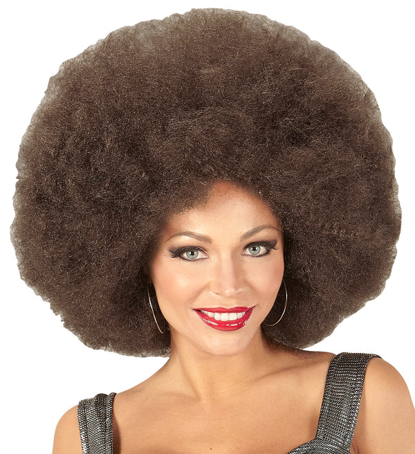 Oversized Afro Wig Dark Brown