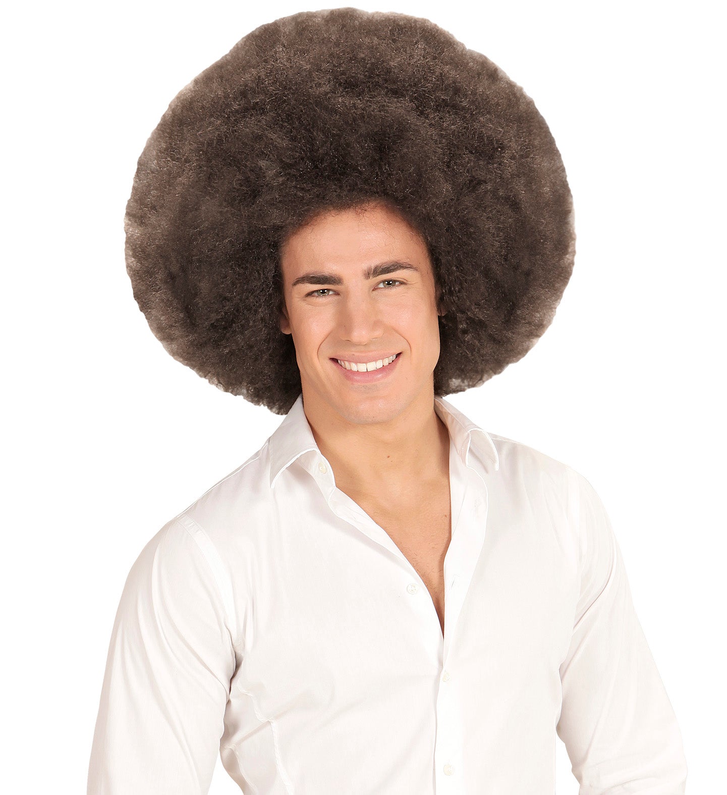 Oversized Afro Wig Dark Brown unisex