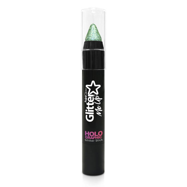 Paintglow Holographic Glitter Stick Green