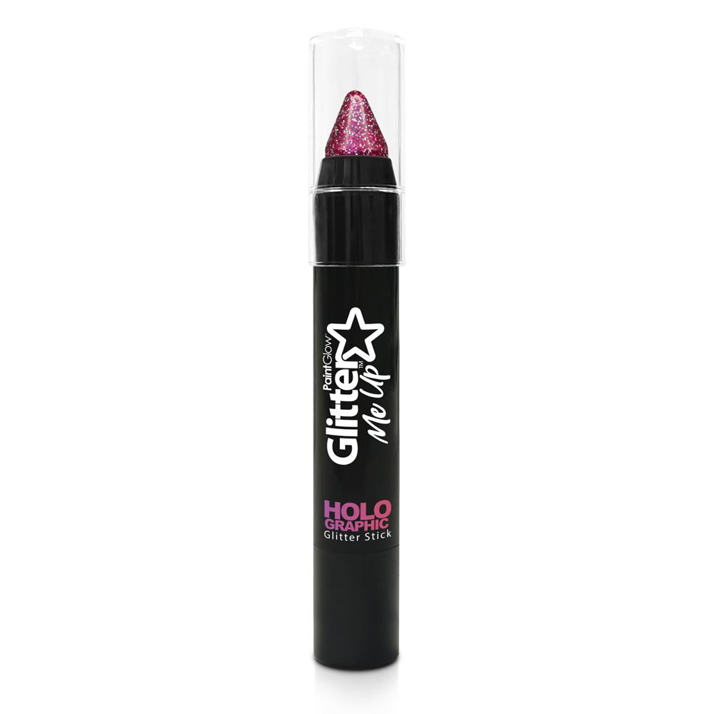 Paintglow Holographic Glitter Stick Red