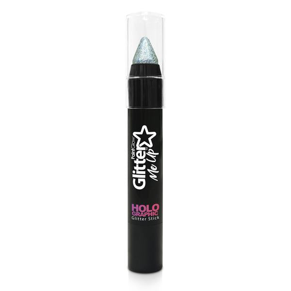 Paintglow Holographic Glitter Stick Silver