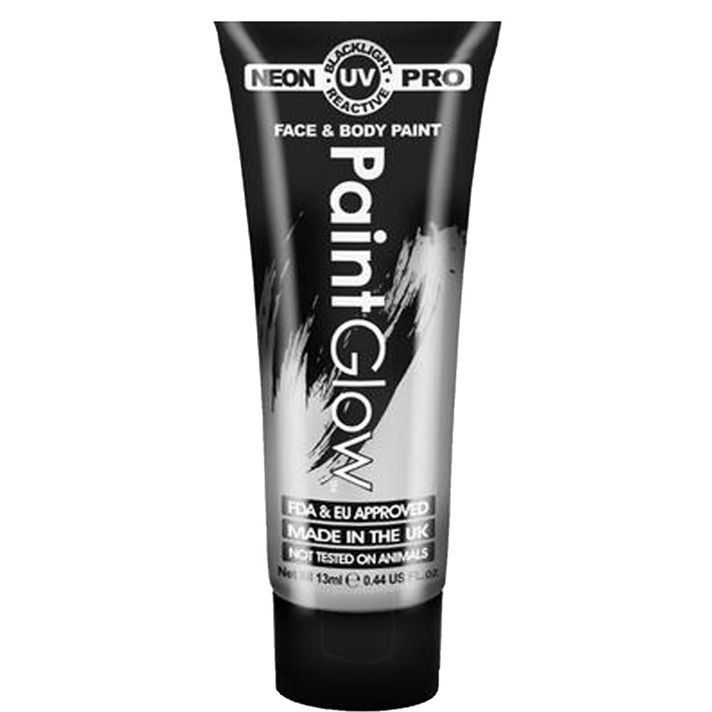Paintglow Pro UV Face and Body Paint 12ml White