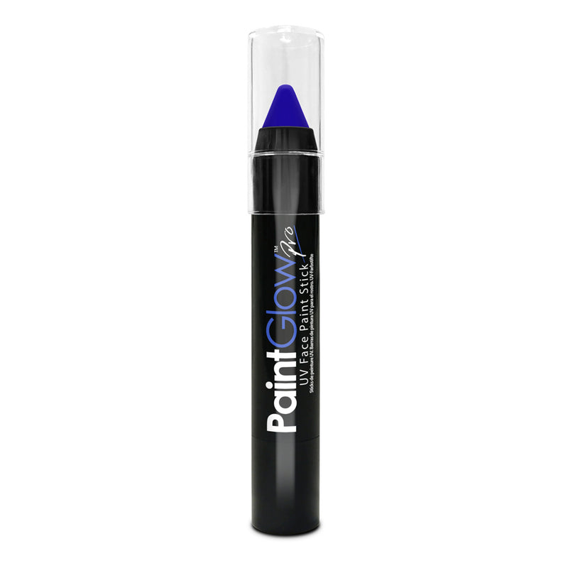 Paintglow Pro UV Face Paint Stick Blue
